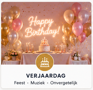 Dj op Verjaardag huren